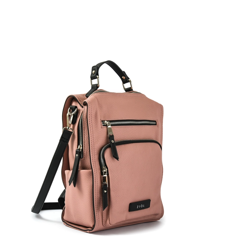 MOCHILA ZULEIKA GRANDE ROSA VIEJO - 2