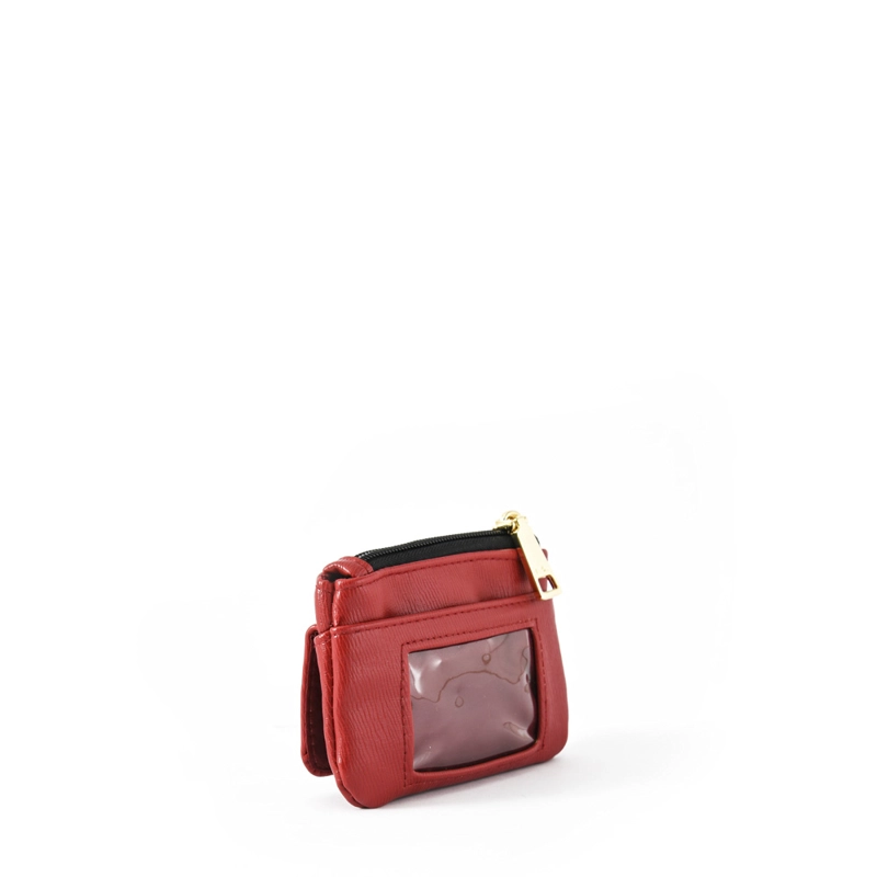 MONEDERO BOLSILLO FRONTAL FRAILA PEQUEÑA ROJO - 2
