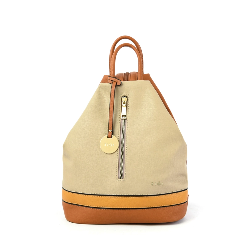 MOCHILA LAISSE MEDIANA CAMEL - 1