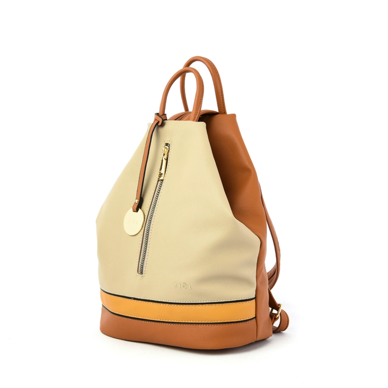 MOCHILA LAISSE MEDIANA CAMEL - 2