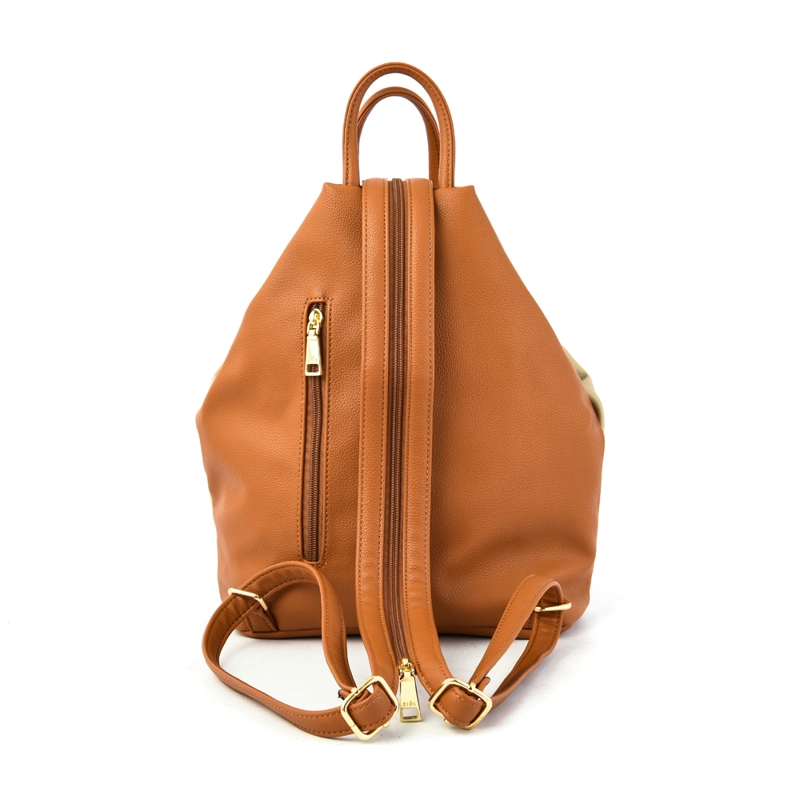 MOCHILA LAISSE MEDIANA CAMEL - 3
