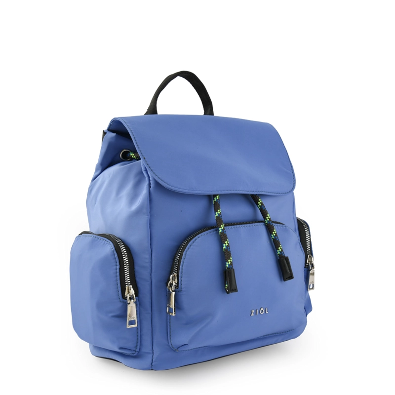 MOCHILA CON TAPA SIMONE MEDIANO DENIM - 2