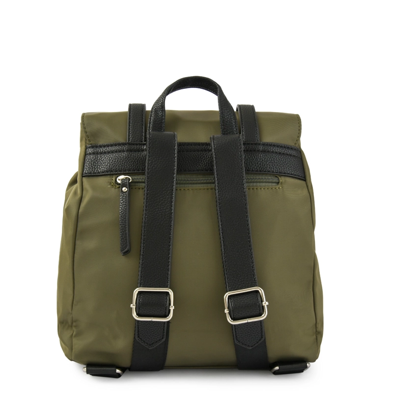 MOCHILA CON TAPA ERZURUM MEDIANO VERDE OLIVA - 3
