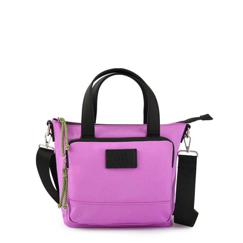 CARTERA DOS ASAS PEQUEÑA AMALTEA MORADO - 1