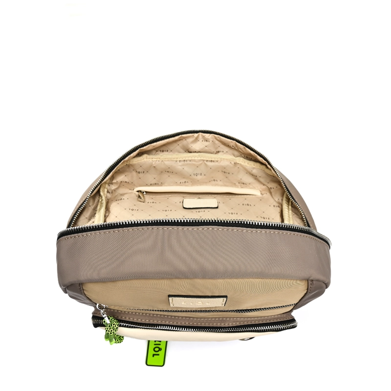 MOCHILA EVANIA MEDIANA TAUPE - 4