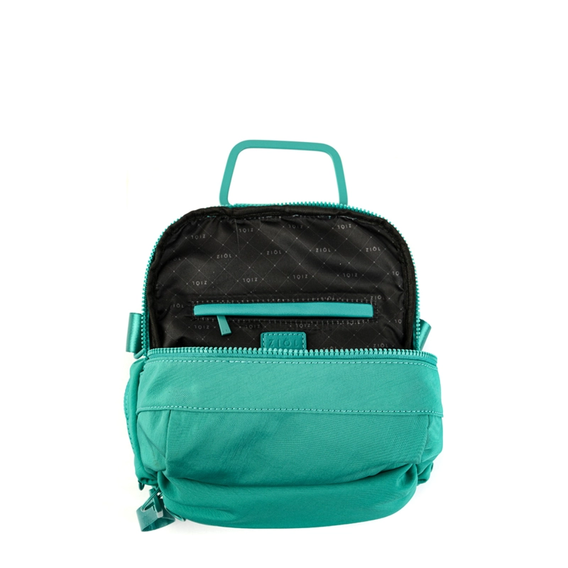MOCHILA VEBY MEDIANA TURQUESA - 4