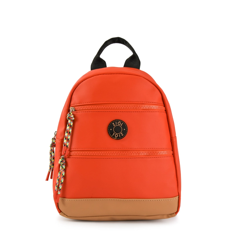 MOCHILA PEQUEÑA CLODETTE ROJO TOMATE - 1
