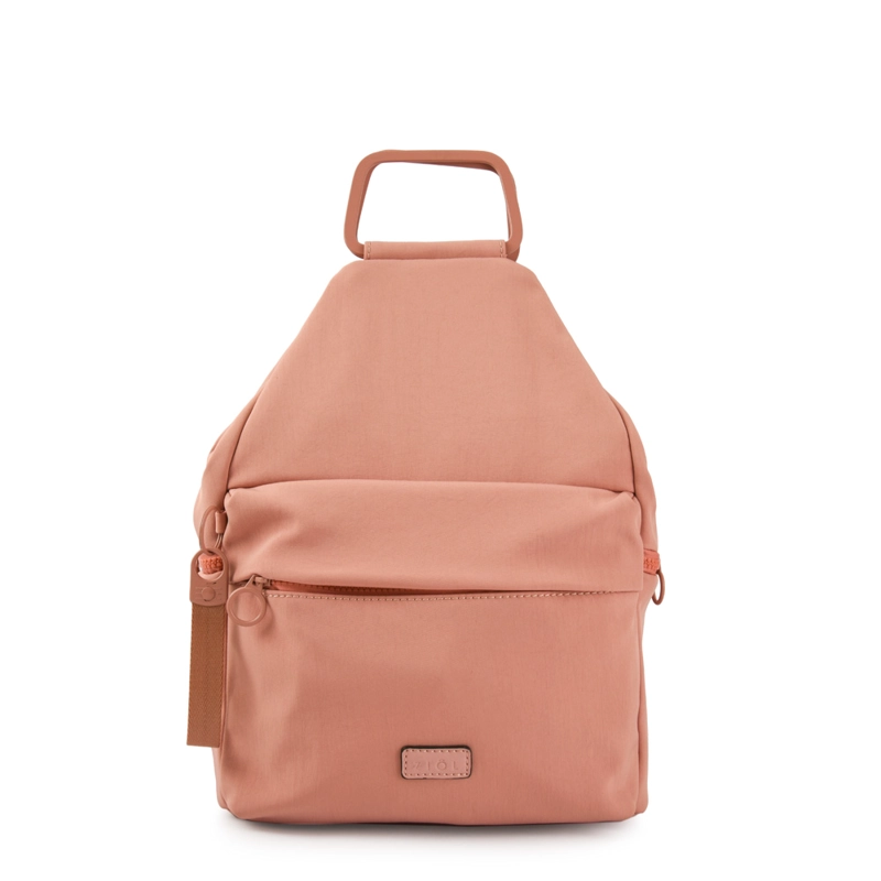 MOCHILA VEBY GRANDE ROSA VIEJO - 1