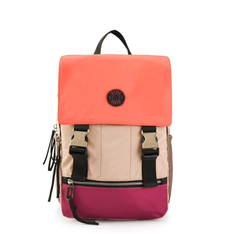 MOCHILA PORTA NOTEBOOK GRANDE JOSELINA BEIGE - 1