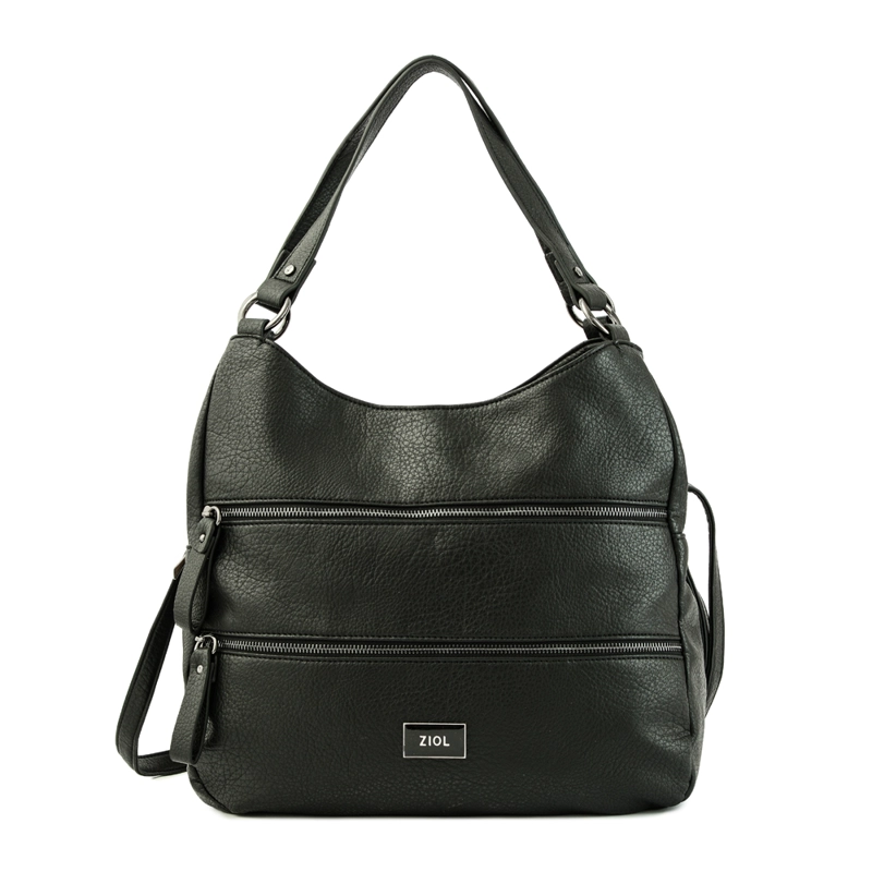 CARTERA TOTE TRES DIVISIONES CATHERINE NEGRO - 1