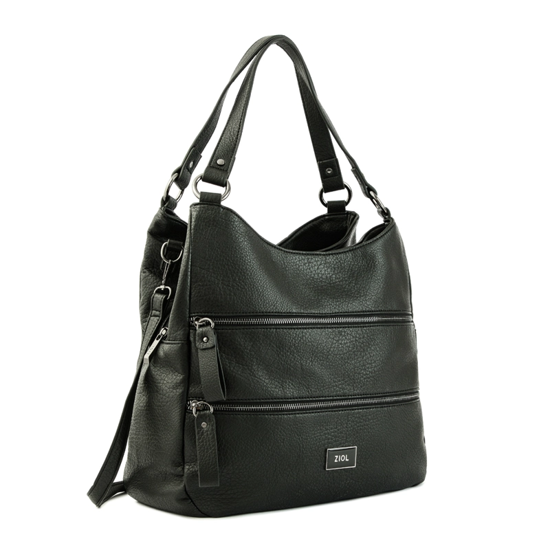CARTERA TOTE TRES DIVISIONES CATHERINE NEGRO - 2