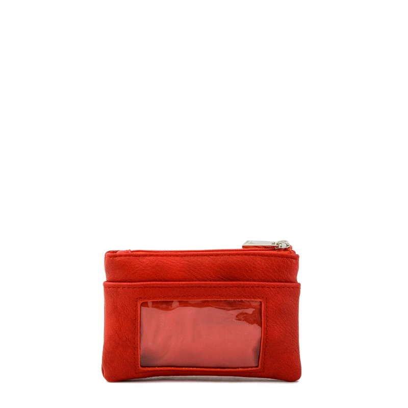 MONEDERO RECTANGULAR PINU PEQUEÑA ROJO - 2