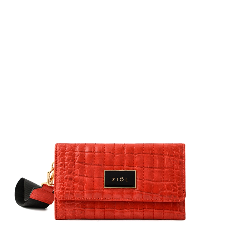 BILLETERA ODZUN MEDIANA ROJO - 1