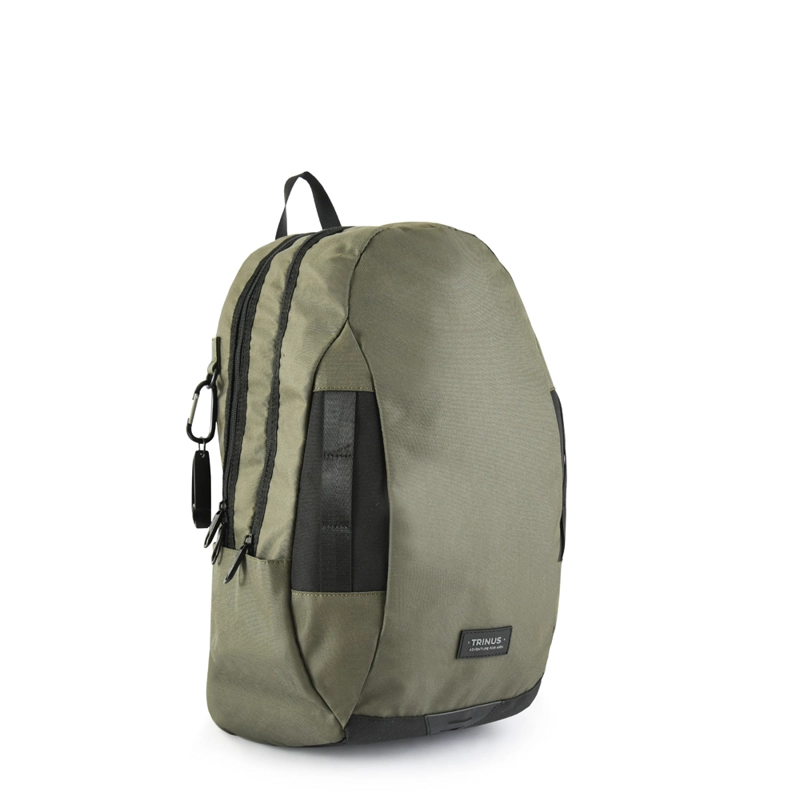 MOCHILA PORTA NOTEBOOK ZAID GRANDE VERDE OLIVA - 2