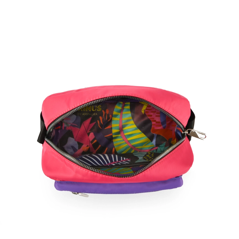 CARTERA BANDOLERA SILVIE MEDIANA FUCSIA - 4