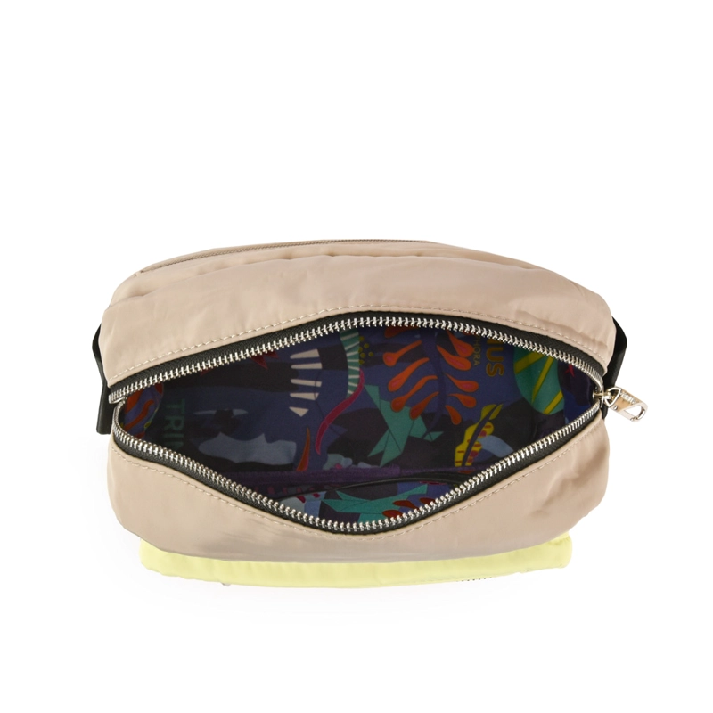 CARTERA BANDOLERA SILVIE MEDIANA TAUPE - 4