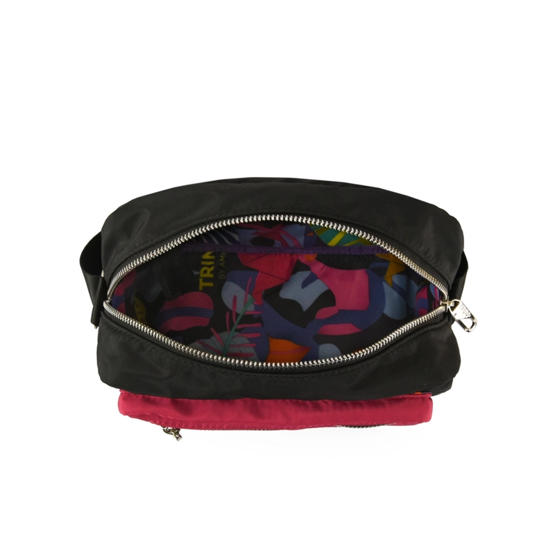 CARTERA BANDOLERA SILVIE MEDIANA NEGRO - 4