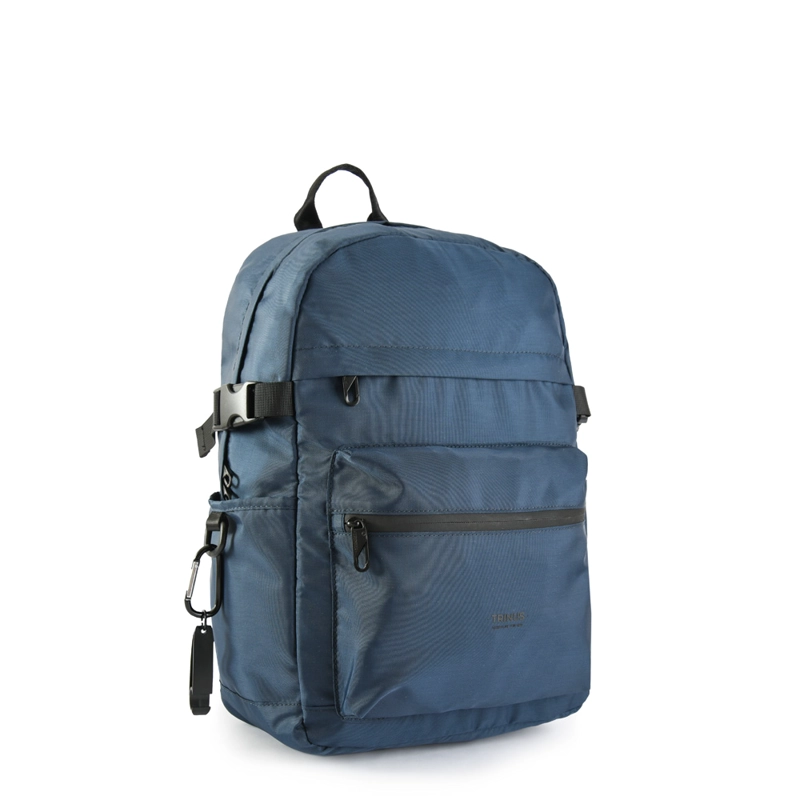 MOCHILA PORTA NOTEBOOK LIAM GRANDE AZUL OSCURO - 2