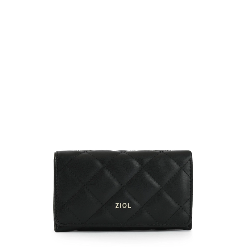 BILLETERA ACORDEON BOUFFI NEGRO - 1