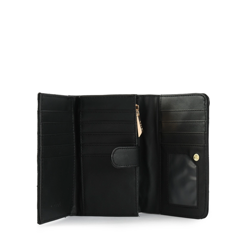 BILLETERA ACORDEON BOUFFI NEGRO - 2