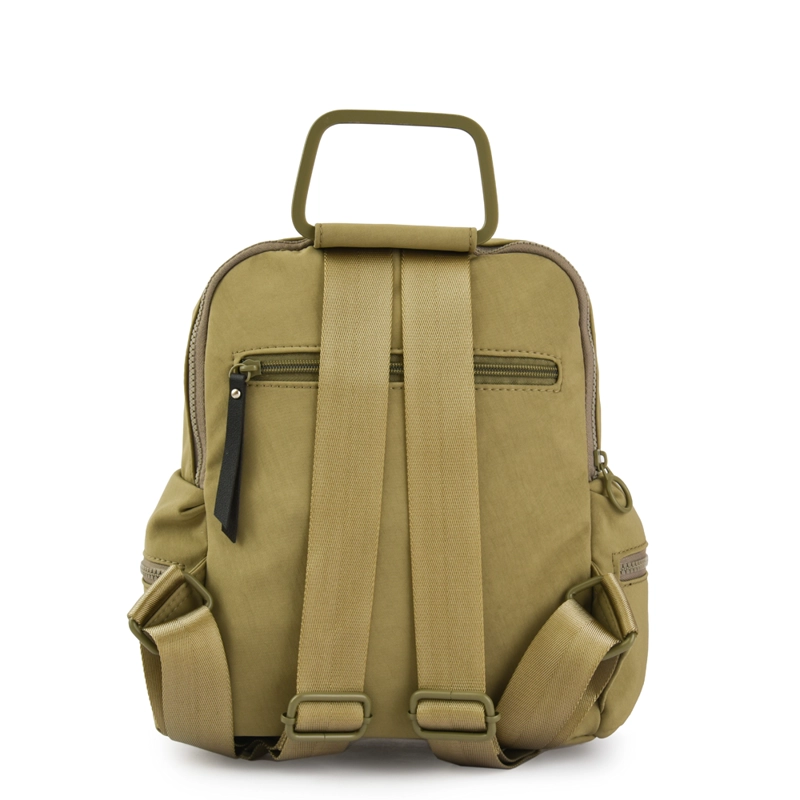 MOCHILA VEBY MEDIANA VERDE OLIVA - 3