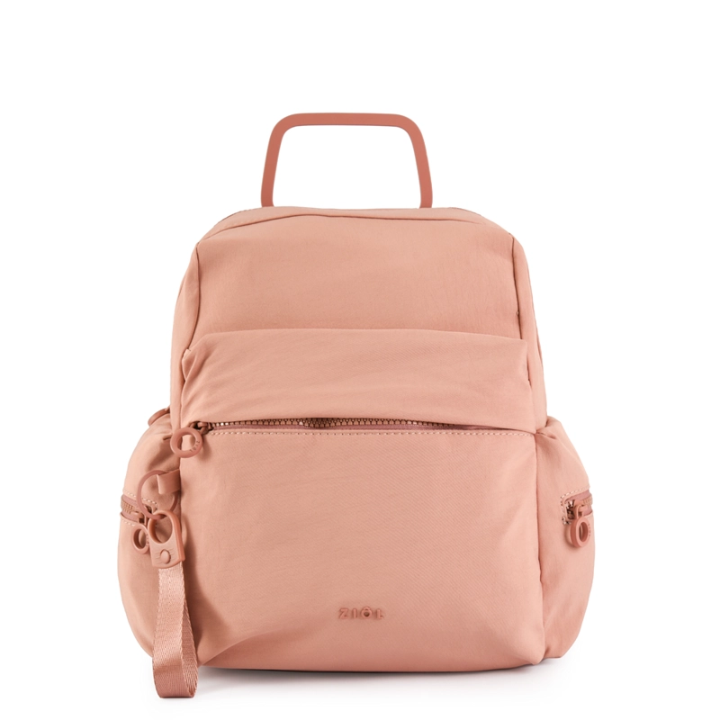 MOCHILA VEBY MEDIANA ROSA VIEJO - 1