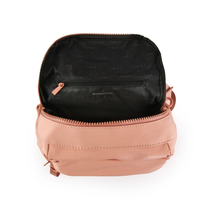 MOCHILA VEBY MEDIANA ROSA VIEJO - 4