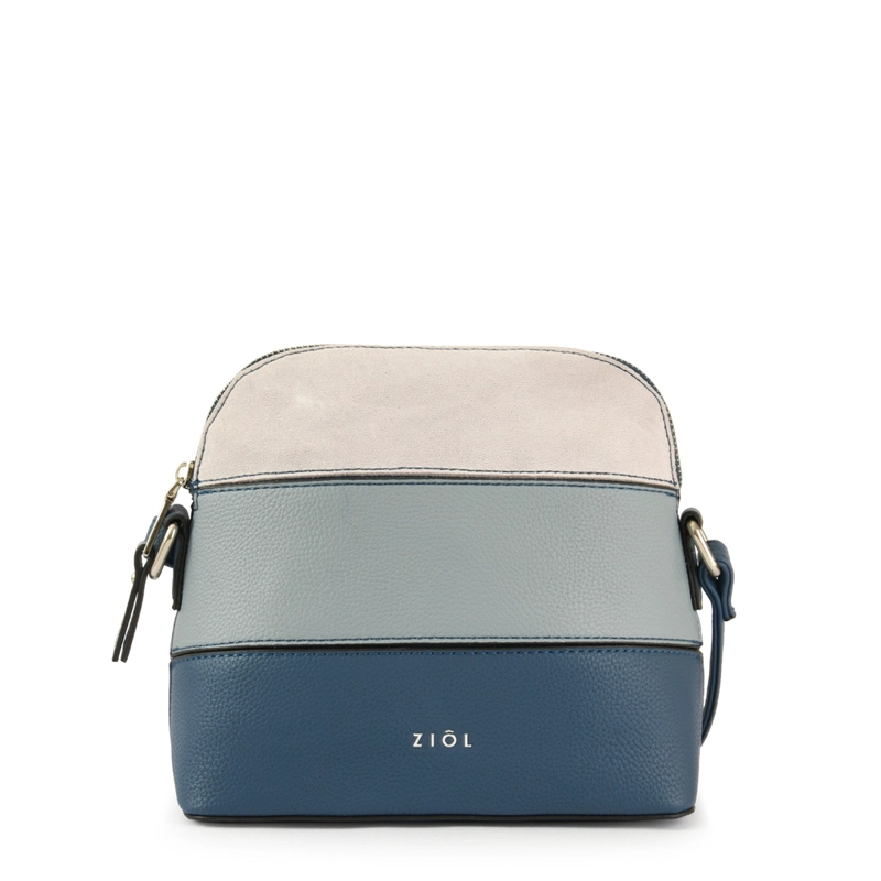 CARTERA BANDOLERA LOURD PEQUEÑA AZUL - 1