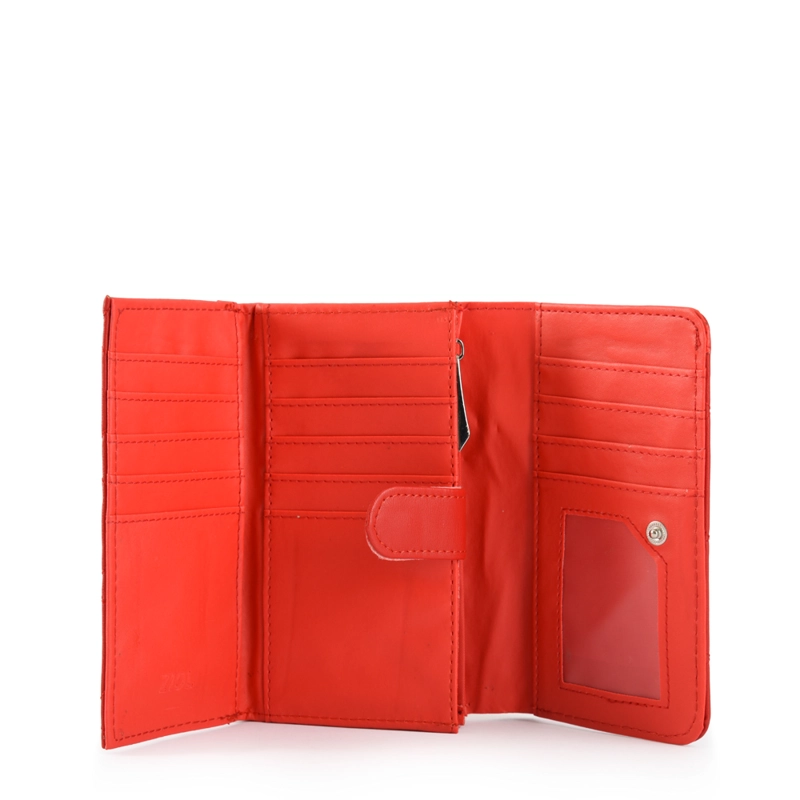 BILLETERA ACORDEON BOUFFI MEDIANA ROJO - 2