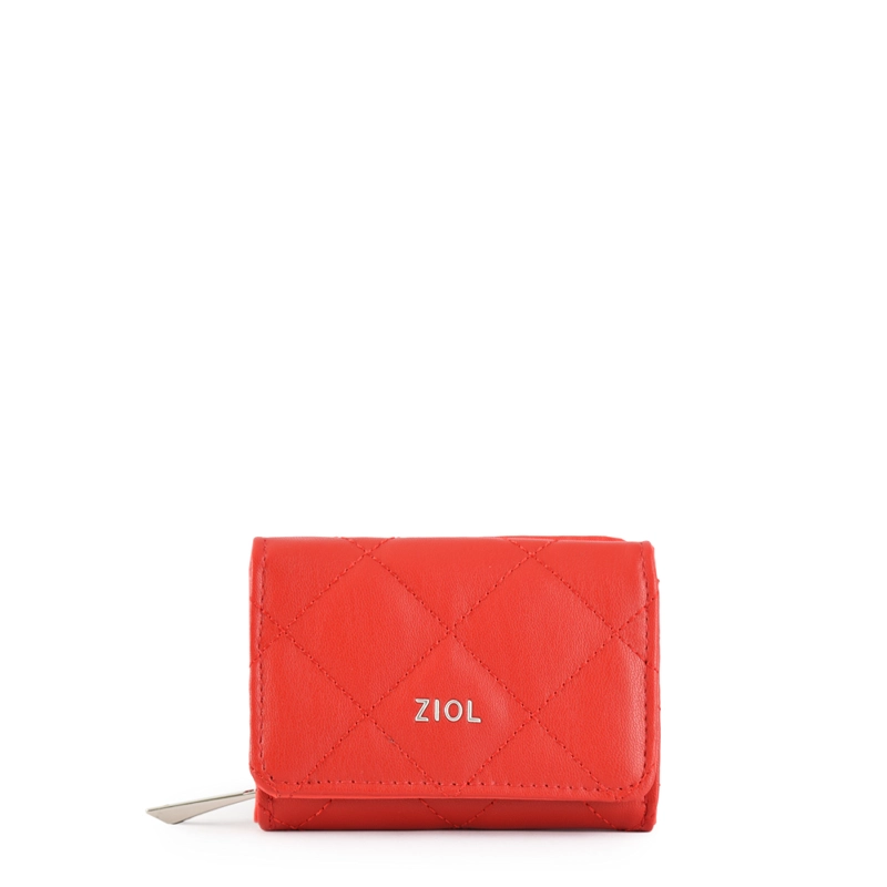 BILLETERA CIERRE EXTERIOR BOUFFI ROJO - 1
