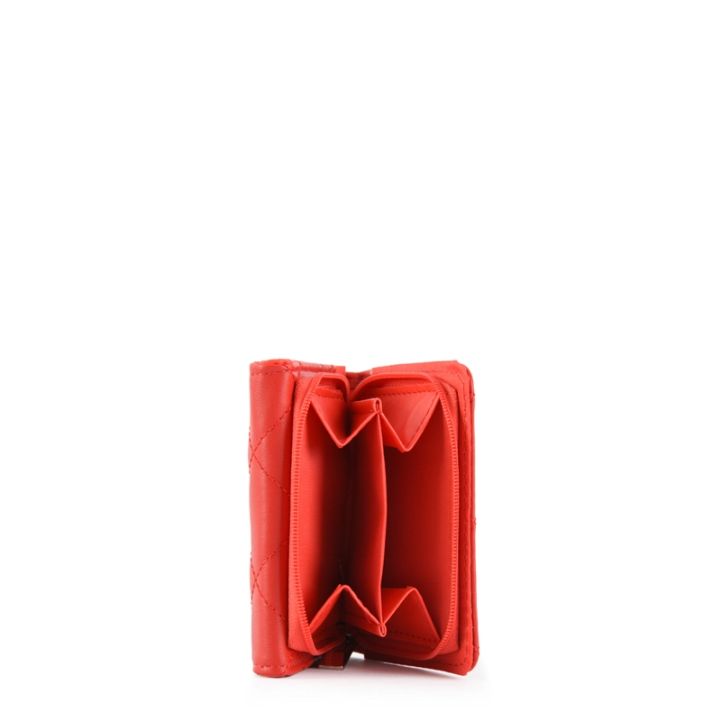 BILLETERA CIERRE EXTERIOR BOUFFI ROJO - 2
