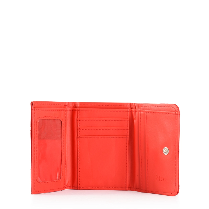 BILLETERA CIERRE EXTERIOR BOUFFI ROJO - 3