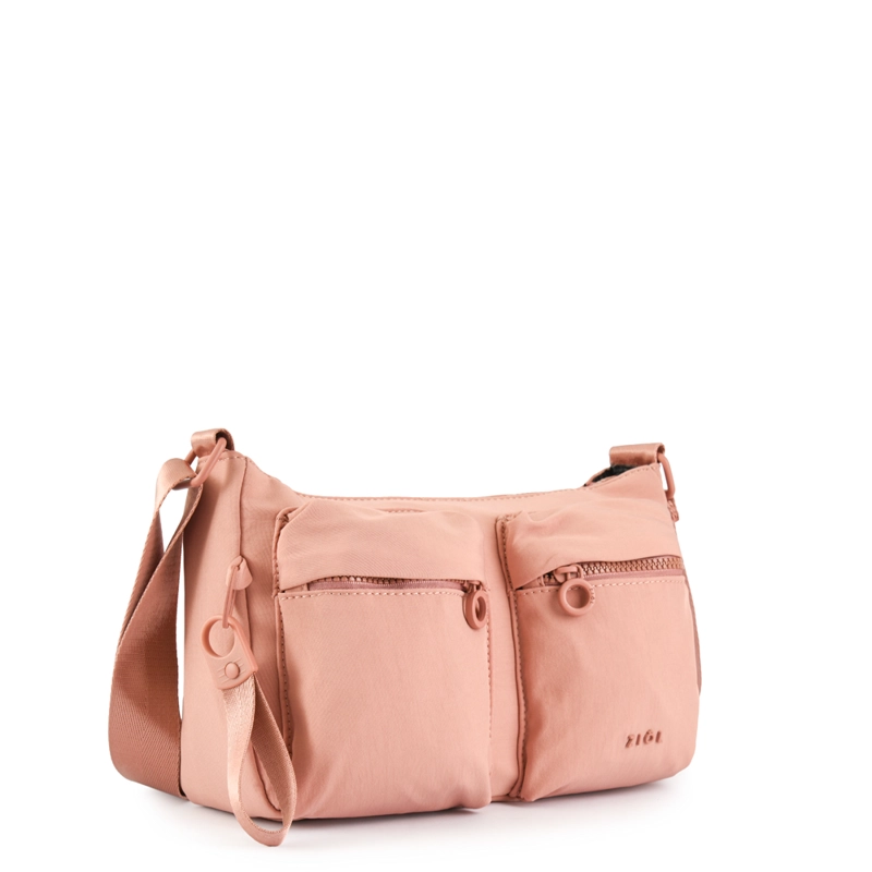 CARTERA BANDOLERA VEBY MEDIANA ROSA VIEJO - 2