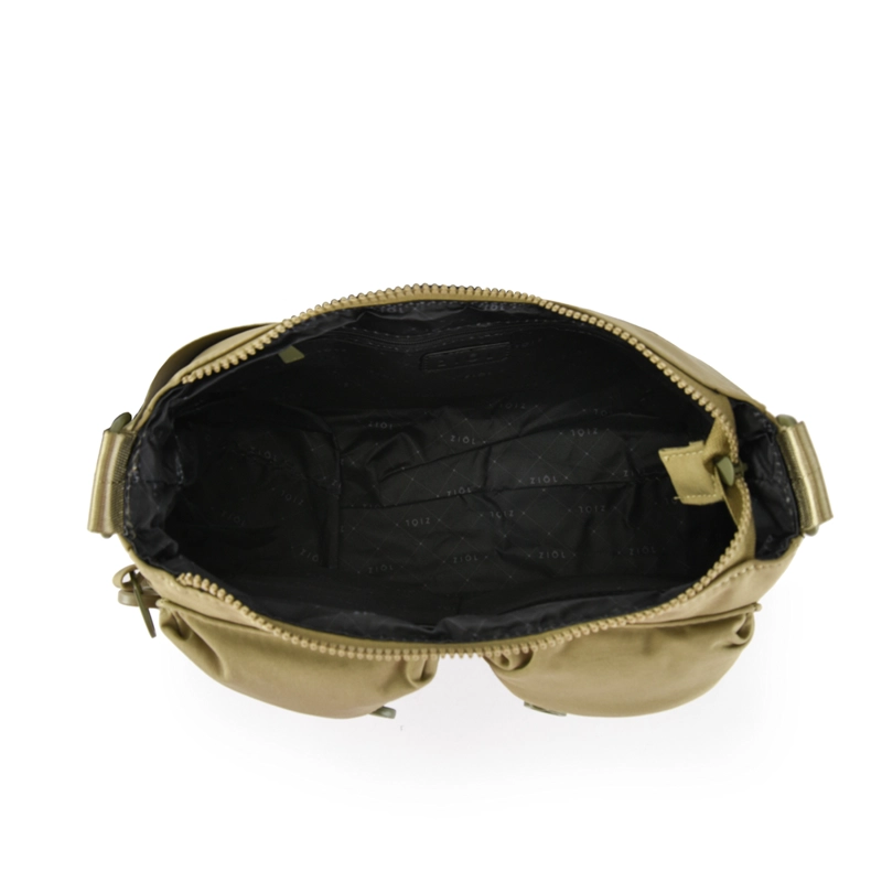 CARTERA BANDOLERA VEBY MEDIANA VERDE OLIVA - 4