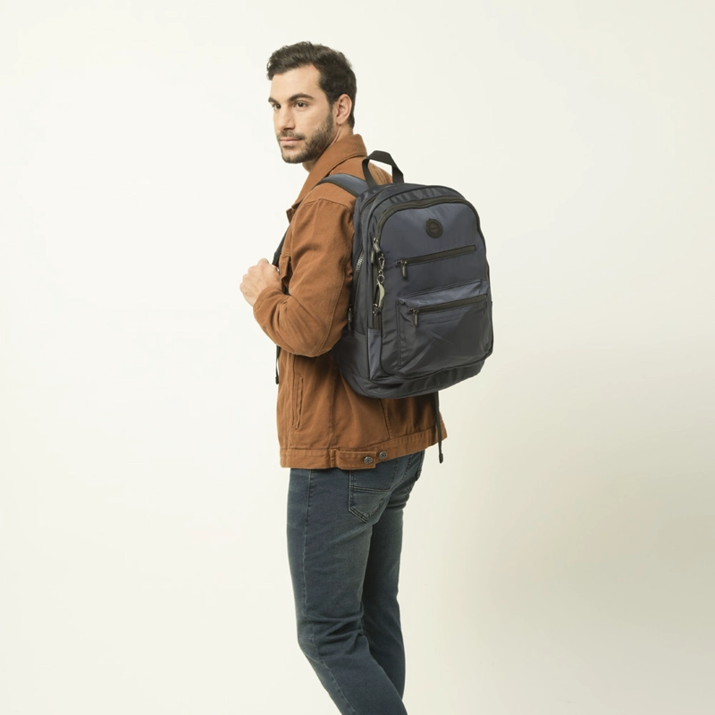 MOCHILA PORTA NOTEBOOK GERARD GRANDE AZUL OSCURO - 5