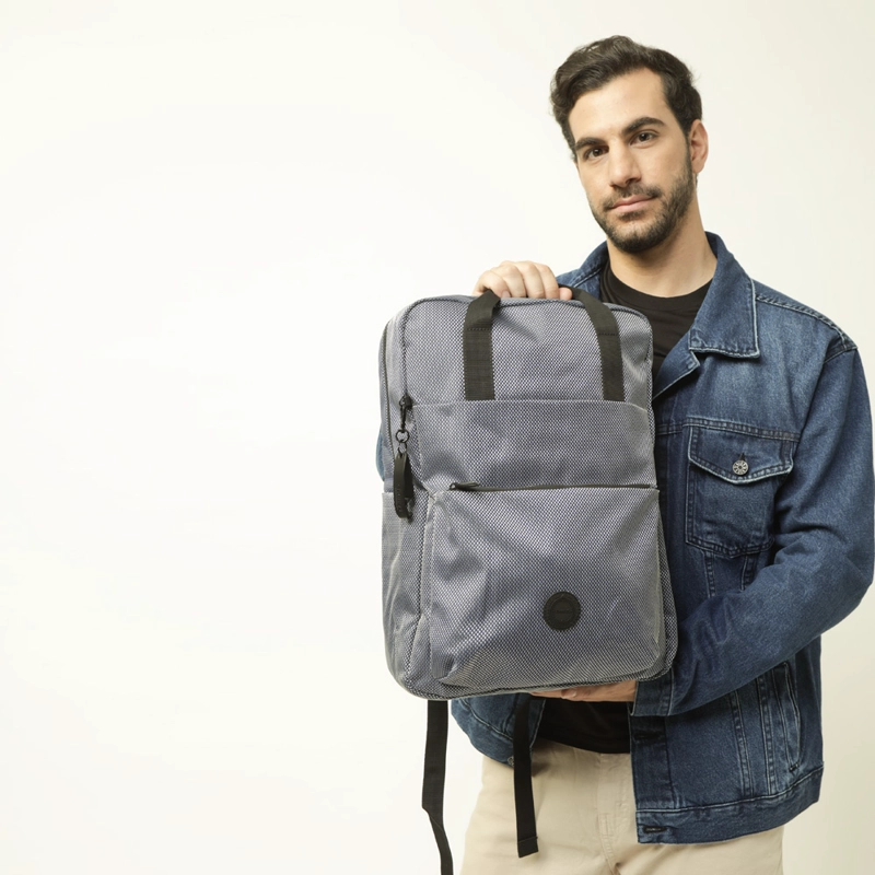 MOCHILA PORTA NOTEBOOK GIUSEPPE GRANDE AZUL OSCURO - 5