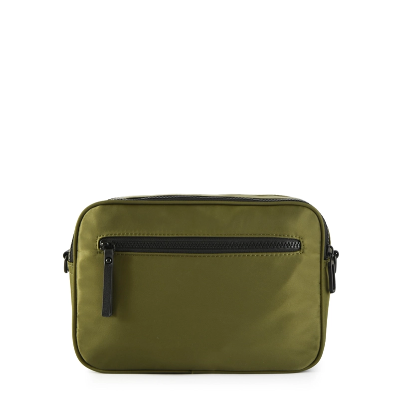 CARTERA BANDOLERA POMBAL PEQUEÑA VERDE OLIVA - 3