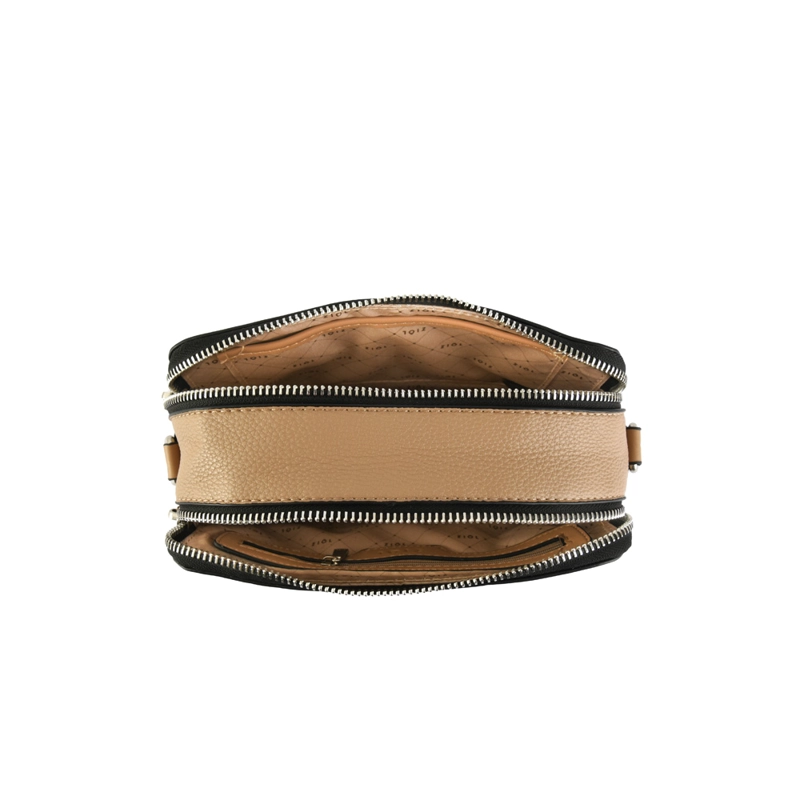 CARTERA BANDOLERA ISKRA PEQUEÑA BEIGE - 4