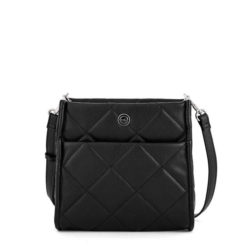 CARTERA BANDOLERA FIORA MEDIANA NEGRO - 1