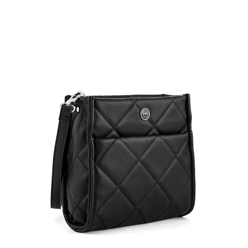 CARTERA BANDOLERA FIORA MEDIANA NEGRO - 2