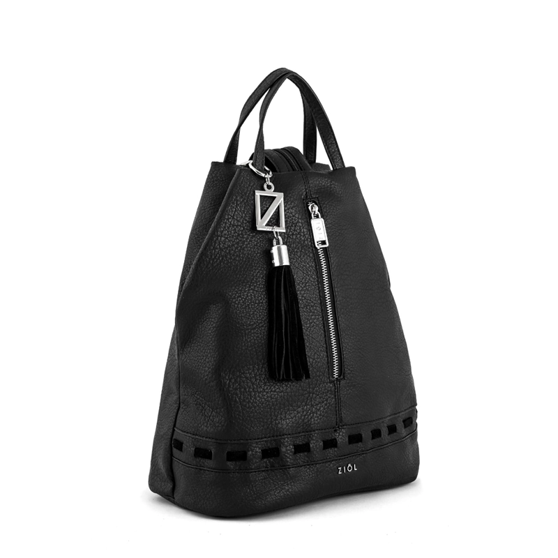 MOCHILA KRISTAL MEDIANA NEGRO - 2