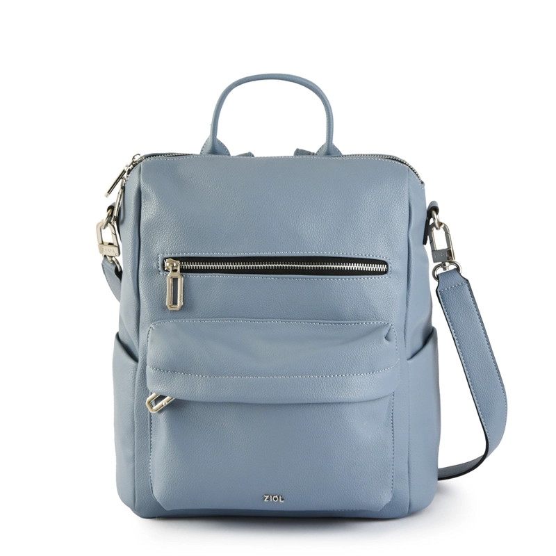 MOCHILA AURORA MEDIANA DENIM - 1