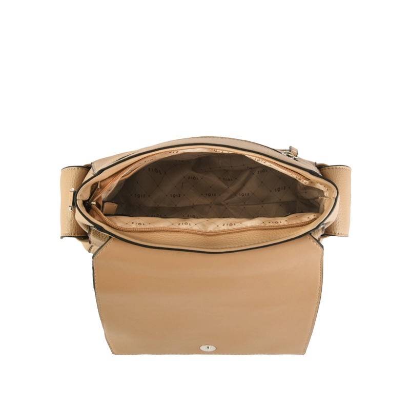 MOCHILA ISKRA MEDIANA BEIGE - 4