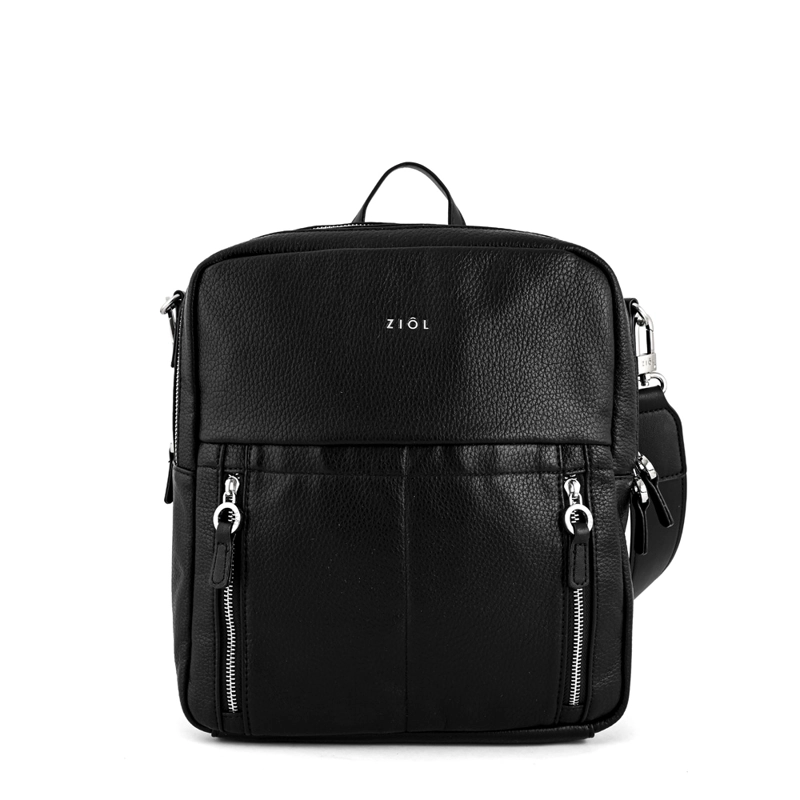 MOCHILA WILLOW MEDIANA NEGRO - 1