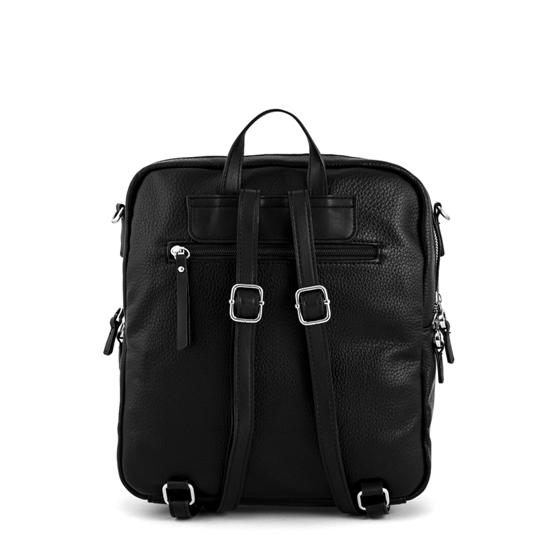 MOCHILA WILLOW MEDIANA NEGRO - 3