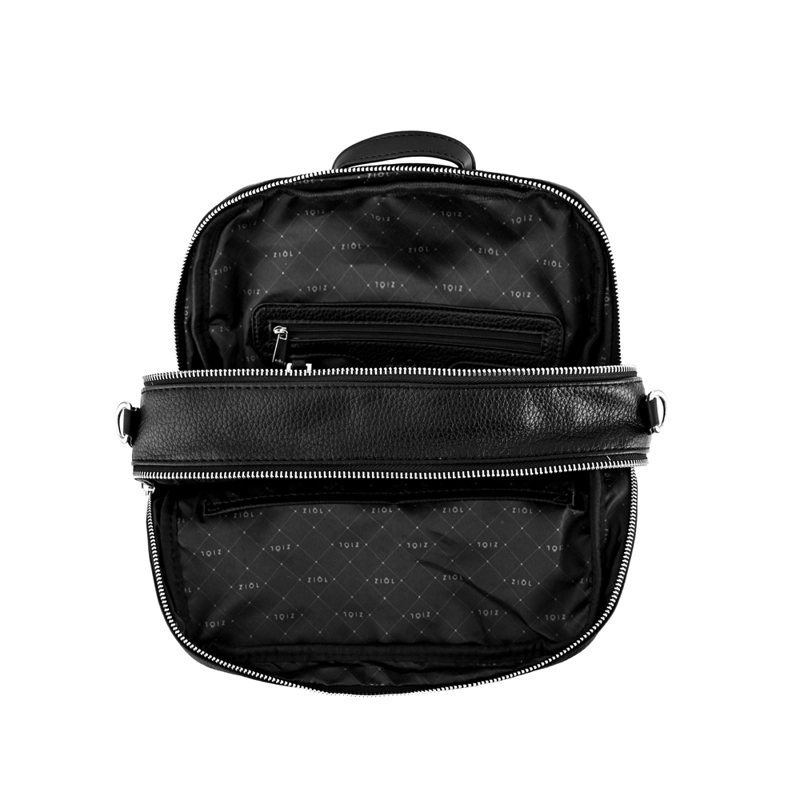 MOCHILA WILLOW MEDIANA NEGRO - 4