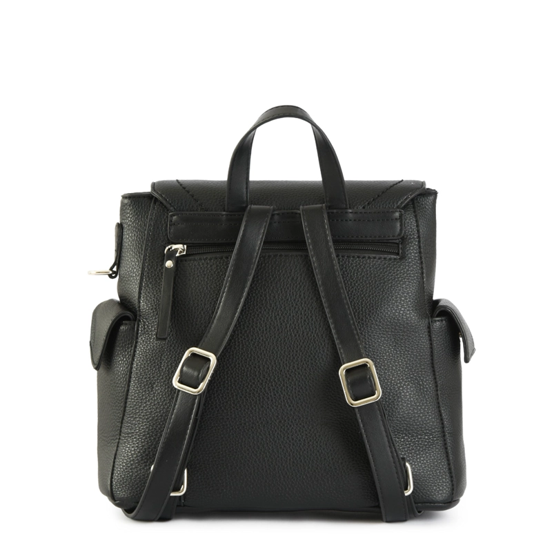 MOCHILA ISKRA MEDIANA NEGRO - 3