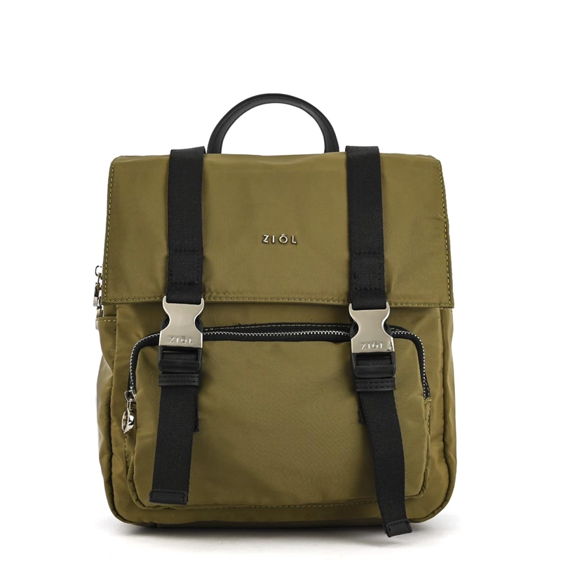 CARTERA BANDOLERA IVONNE MEDIANA VERDE OLIVA - 1