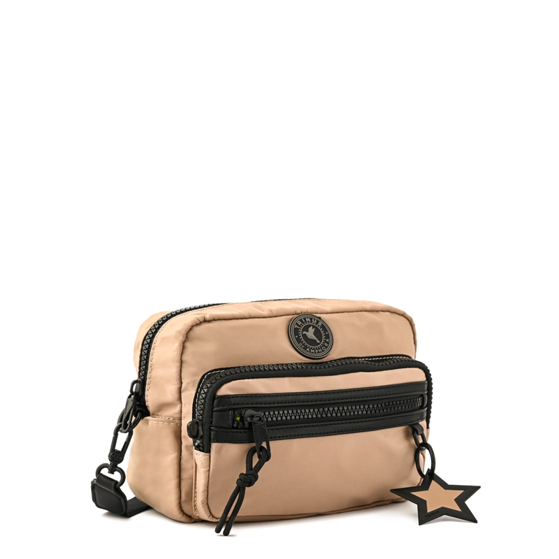 CARTERA BANDOLERA WHITNEY MEDIANA BEIGE - 2