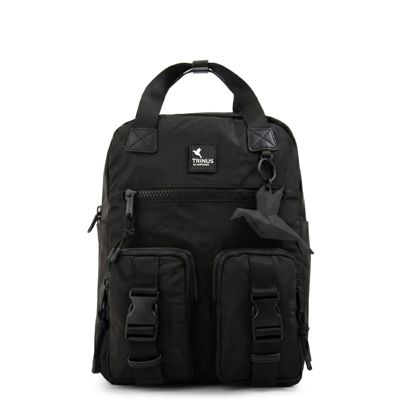 MOCHILA PORTA NOTEBOOK GRANDE PATSY NEGRO - 1